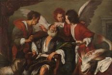 Tobias Curing His Father's Blindness, 1630-35-Bernardo Strozzi-Giclee Print
