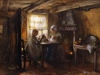 A Quiet Afternoon-Bernardus Johannes Blommers or Bloomers-Framed Stretched Canvas