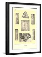 Bernaux Bas Reliefs-null-Framed Art Print