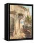 Bernazza Arch-Fabio-Framed Stretched Canvas