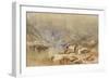 Berncastel on the Moselle with the Ruins of Landshut, c.1834-J. M. W. Turner-Framed Giclee Print