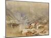 Berncastel on the Moselle with the Ruins of Landshut. Ca. 1834-J. M. W. Turner-Mounted Giclee Print