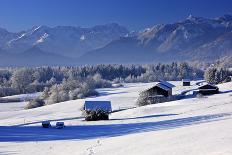 Bavarian Foothills of the Alps-Bernd Rommelt-Photographic Print