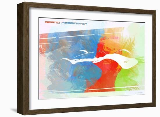 Bernd Rosemeyer 2-NaxArt-Framed Art Print