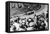 Bernd Rosemeyer Acclaimed by the Crowd, German Grand Prix, Nurburgring, 1936-null-Framed Stretched Canvas