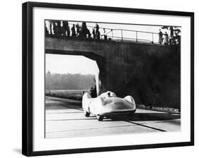 Bernd Rosemeyer Driving an Auto Union, C1937-C1938-null-Framed Photographic Print