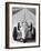 Bernd Rosemeyer in Auto Union Record-Breaking Car, 1937-null-Framed Photographic Print