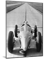 Bernd Rosemeyer in Auto Union Record-Breaking Car, 1937-null-Mounted Photographic Print