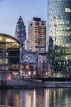 Germany, Hesse, Frankfurt on the Main, Skyline, Financial District, Monochrome-Bernd Wittelsbach-Photographic Print