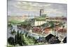 Berne, the Federal Capital of Switzerland, 1800s-null-Mounted Giclee Print