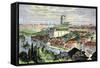 Berne, the Federal Capital of Switzerland, 1800s-null-Framed Stretched Canvas