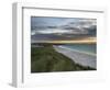 Berneray Island, Bearnaraidh. West Beach During Sunset. Scotland-Martin Zwick-Framed Photographic Print