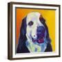 Bernese Mountain Dog - Zeke 2-Dawgart-Framed Giclee Print