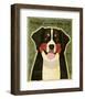 Bernese Mountain Dog-John Golden-Framed Giclee Print