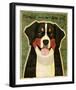 Bernese Mountain Dog-John Golden-Framed Giclee Print