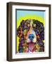 Bernese Mountain Dog-Dean Russo-Framed Giclee Print