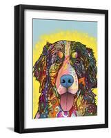 Bernese Mountain Dog-Dean Russo-Framed Giclee Print