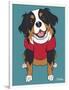 Bernese Mountain Dog-Tomoyo Pitcher-Framed Premium Giclee Print