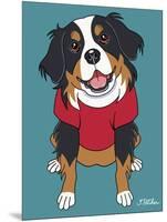 Bernese Mountain Dog-Tomoyo Pitcher-Mounted Premium Giclee Print