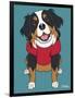 Bernese Mountain Dog-Tomoyo Pitcher-Framed Premium Giclee Print