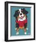 Bernese Mountain Dog-Tomoyo Pitcher-Framed Giclee Print