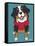 Bernese Mountain Dog-Tomoyo Pitcher-Framed Stretched Canvas