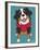 Bernese Mountain Dog-Tomoyo Pitcher-Framed Giclee Print