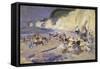 Berneval-Samuel John Peploe-Framed Stretched Canvas