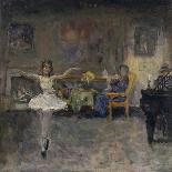 Nils Larsen playing, 1912-Bernhard Dorotheus Folkestad-Framed Giclee Print