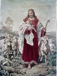 Christ and the Children-Bernhard Plockhorst-Giclee Print