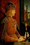 Emperor Maximilian I (1459-151), with Crown, Sceptre, and Sword, C. 1500-Bernhard Strigel-Giclee Print