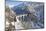Bernina Train at Landwasser Viaduct, UNESCO World Heritage, Engadine, Switzerland-ClickAlps-Mounted Photographic Print