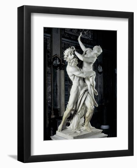 Bernini Gian Lorenzo, The Rape of Prosperpina, 1621-1622. Borghese Gallery, Rome, Italy-Gian Lorenzo Bernini-Framed Art Print