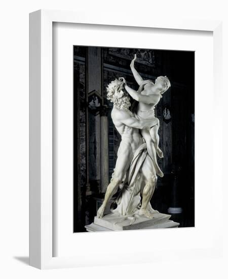 Bernini Gian Lorenzo, The Rape of Prosperpina, 1621-1622. Borghese Gallery, Rome, Italy-Gian Lorenzo Bernini-Framed Art Print