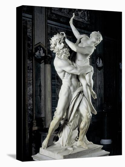 Bernini Gian Lorenzo, The Rape of Prosperpina, 1621-1622. Borghese Gallery, Rome, Italy-Gian Lorenzo Bernini-Stretched Canvas