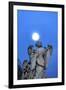 Bernini's Angel, Castel Ponte Sant Angelo, Rome, Italy.-William Perry-Framed Photographic Print