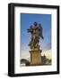 Bernini's Angel, Castel Ponte Sant Angelo Vatican, Rome, Italy.-William Perry-Framed Photographic Print