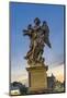 Bernini's Angel, Castel Ponte Sant Angelo Vatican, Rome, Italy.-William Perry-Mounted Photographic Print