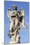 Bernini's Breezy Maniac Angels Statue on the Ponte Sant'Angelo, Rome, Lazio, Italy-Stuart Black-Mounted Photographic Print