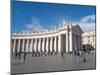 Bernini's Colonnade, St. Peter's Square, Vatican City, UNESCO World Heritage Site, Rome, Lazio-Jean Brooks-Mounted Photographic Print