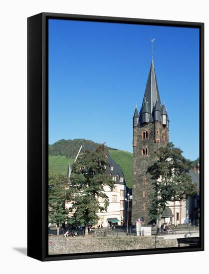 Bernkastel-Kues, Mosel Valley, Rheinland-Pfalz, Germany-Hans Peter Merten-Framed Stretched Canvas