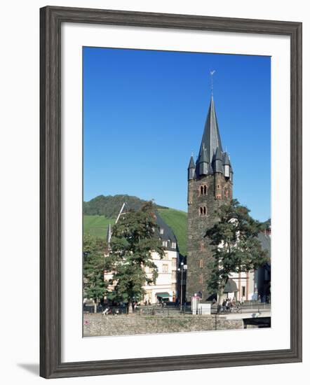 Bernkastel-Kues, Mosel Valley, Rheinland-Pfalz, Germany-Hans Peter Merten-Framed Photographic Print