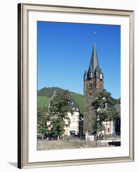 Bernkastel-Kues, Mosel Valley, Rheinland-Pfalz, Germany-Hans Peter Merten-Framed Photographic Print