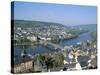 Bernkastel-Kues, Mosel Valley, Rheinland-Pfalz (Rhineland-Palatinate), Germany-Hans Peter Merten-Stretched Canvas