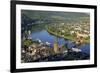 Bernkastel-Kues, Moselle Valley, Rhineland-Palatinate, Germany, Europe-Hans-Peter Merten-Framed Photographic Print