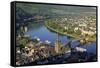 Bernkastel-Kues, Moselle Valley, Rhineland-Palatinate, Germany, Europe-Hans-Peter Merten-Framed Stretched Canvas