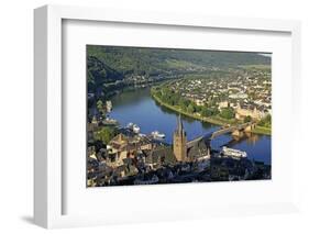 Bernkastel-Kues, Moselle Valley, Rhineland-Palatinate, Germany, Europe-Hans-Peter Merten-Framed Photographic Print