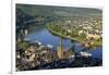 Bernkastel-Kues, Moselle Valley, Rhineland-Palatinate, Germany, Europe-Hans-Peter Merten-Framed Photographic Print