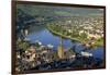 Bernkastel-Kues, Moselle Valley, Rhineland-Palatinate, Germany, Europe-Hans-Peter Merten-Framed Photographic Print