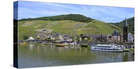 Bernkastel-Kues, Moselle Valley, Rhineland-Palatinate, Germany, Europe-Hans-Peter Merten-Stretched Canvas